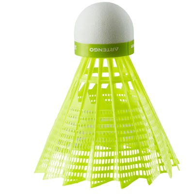 GALLITO DE BÁDMINTON BSC700 AMARILLO PACK DE 1 PERFLY