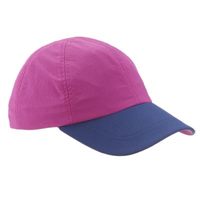 Gorra de travesía niña Hike 100 morado QUECHUA