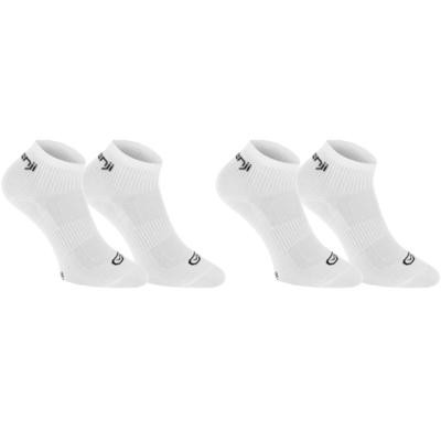 PAQUETE DE 2 CALCETINES ATLETISMO NIÑOS EKIDEN BLANCO KALENJI