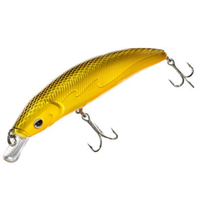 Pez nadador flotante de pesca Quizer 100 naranja CAPERLAN