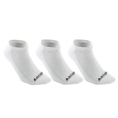 CALCETINES CORTOS DE DEPORTE ADULTO RS700 PACK DE 3 pares ARTENGO