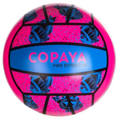 Minibalón de voley playa BV100 rosa y azul COPAYA