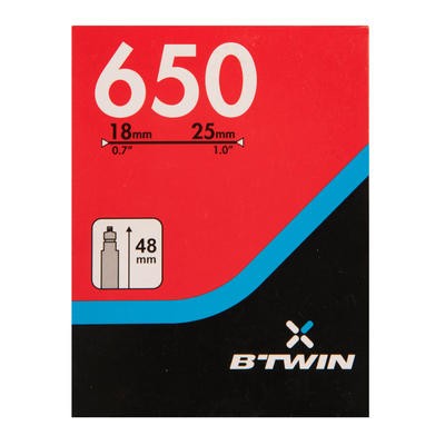 CÁMARA DE AIRE 650X18/25 PRESTA B'TWIN