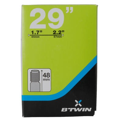 CÁMARA DE AIRE 29x1,7/2,2 VÁLVULA SCHRADER B'TWIN