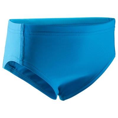 Traje de baño bebé niño slip yoke azul NABAIJI