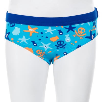 Traje de baño bebé slip captain all hook azul NABAIJI