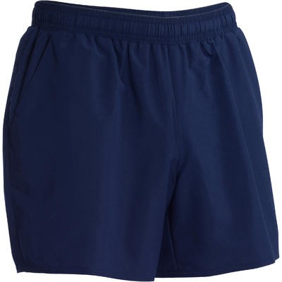 Short de fitness cardio para hombre azul marino FST100 DOMYOS
