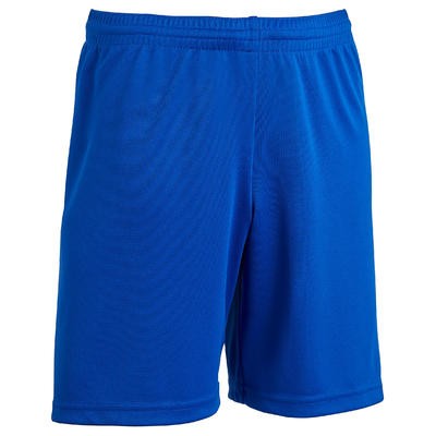 Pantalón corto de fútbol júnior F100 azul índigo KIPSTA