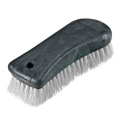 Cepillo duro modelo grande equitación SCHOOLING, gris FOUGANZA