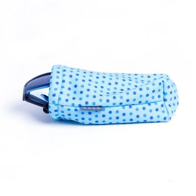 Funda de tela para lentes de sol de bebé y niño CASE 140 JR azul QUECHUA