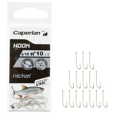 ANZUELO SIMPLE PARA LA PESCA HOOK NICKEL CAPERLAN