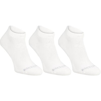 CALCETINES DE DEPORTE MEDIO TOBILLO ARTENGO RS 160 BLANCO PQT. DE 3 ARTENGO