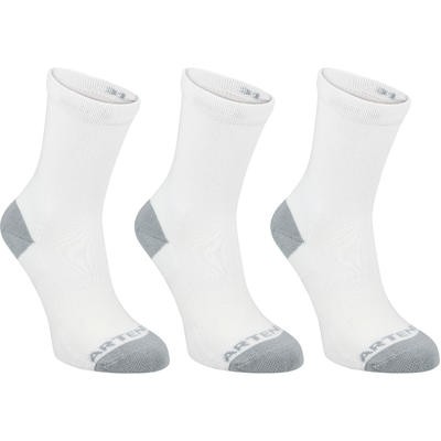 CALCETINES DE DEPORTE JUNIOR LARGOS ARTENGO RS 160 BLANCO PQT. DE 3 ARTENGO
