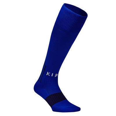 Calcetas de fútbol adulto F500 azul índigo KIPSTA