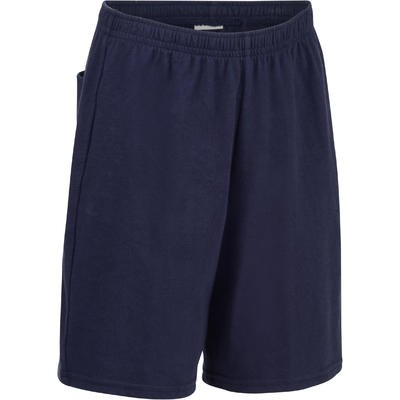 Short 100 niño GIMNASIA JÚNIOR azul marino DOMYOS