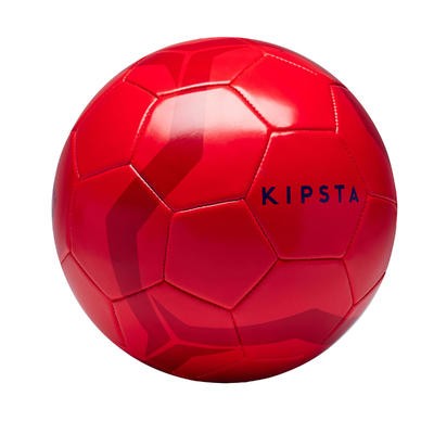 Balón de fútbol First Kick talla 5 (14 años) rojo KIPSTA