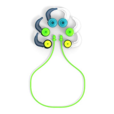 TAPONES DE OÍDOS DE NATACIÓN FORMA ABETO DE SILICÓN 3 TALLAS MULTICOLOR NABAIJI