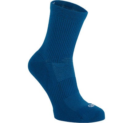 CALCETINES CONFORT MID X2 AZUL KALENJI