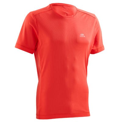 PLAYERA DE RUNNING PARA HOMBRE RUN DRY ROJO KALENJI