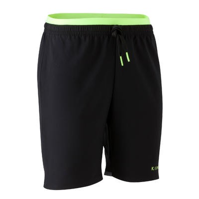 Short de fútbol niños F500 negro KIPSTA