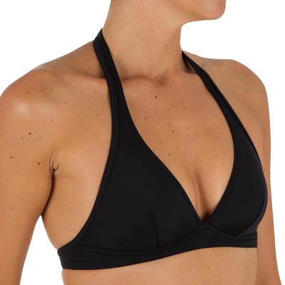 Top de bikini forma fular con cierre en la espalda BAHIA NEGRO OLAIAN