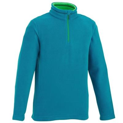 Sudadera polar travesía HIKE 100 Niño Azul QUECHUA