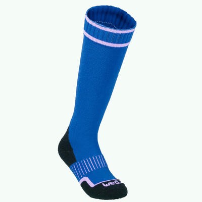 CALCETINES DE ESQUÍ NIÑOS 100 AZUL WEDZE