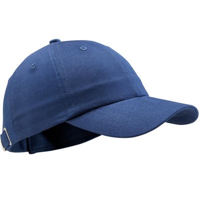 Gorra Plana Gimnasia Domyos W100 Niña Azul Turquesa DOMYOS
