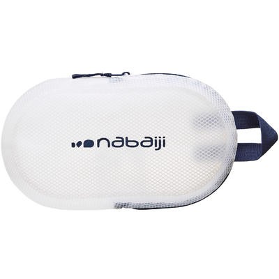 BOLSITA DE NATACIÓN IMPERMEABLE 100 3 LITROS AZUL Y BLANCO NABAIJI